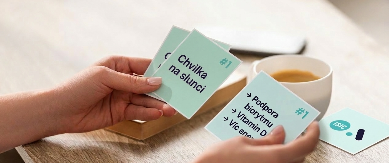 Štěstí je dovednost, kterou můžeš trénovat. Začni s naším Pexesem malých radostí!