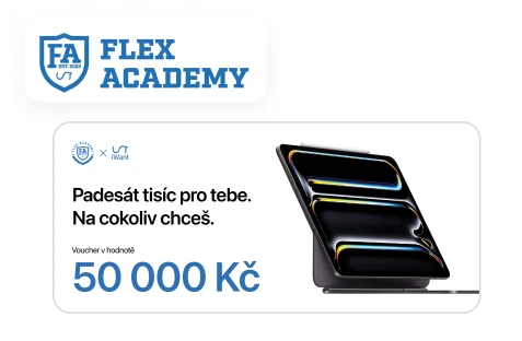 1. místo | 50 000 Kč na Apple výbavu u iWant.cz 1. místo | 50 000 Kč na Apple výbavu u iWant.cz