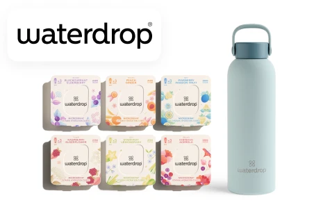 31. místo | Ochutnávkový set s lahví Waterdrop 31. místo | Ochutnávkový set s lahví Waterdrop