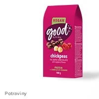 Dr. Max Protein Snack Chickpeas cizrna v hořké čokoládě 100 g