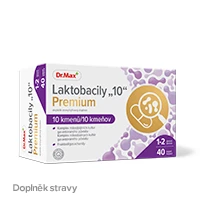 Dr. Max Laktobacily 10 Premium 40 kapslí
