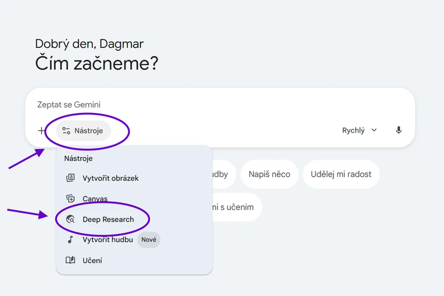 deep_research_spusteni
